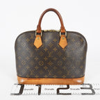 Louis Vuitton Alma PM M51130 Monogram Canvas Brown Handbag Vintage 08A382860003