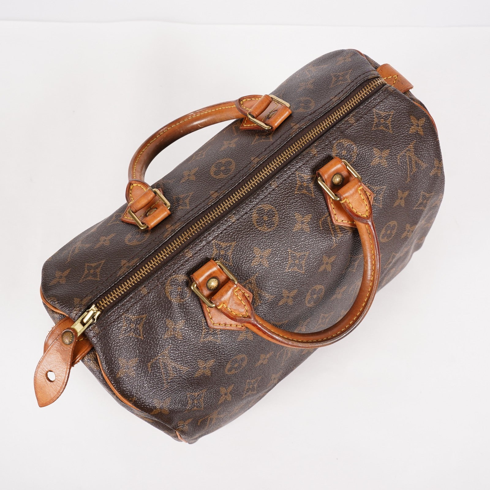 Authentic Louis Vuitton Monogram Speedy 30 M41526 Handbag vintage 06E226050029
