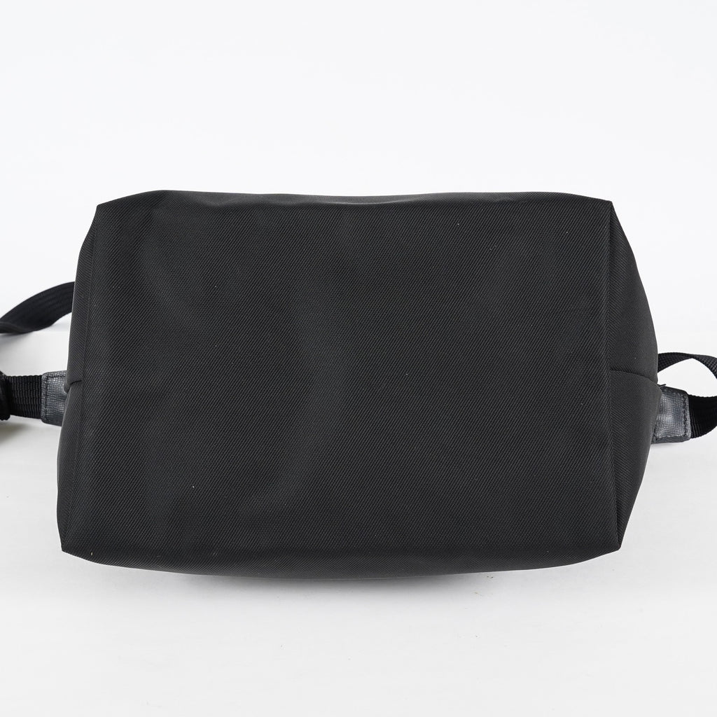 Longchamp Le Pliage 2Way Top Handle Bag 28cm Black Nylon Used 08E141320007