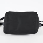 Longchamp Le Pliage 2Way Top Handle Bag 28cm Black Nylon Used 08E141320007