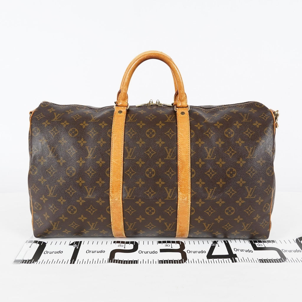 Louis Vuitton Keepall Bandouliere 50 Monogram Vtg Boston Bag M41416 08E064510012