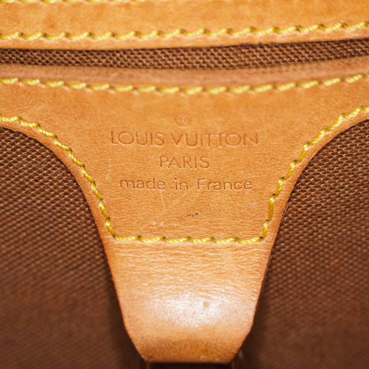 Louis Vuitton Ellipse MM M51126 Monogram Canvas Brown Used Handbag 09M363285708