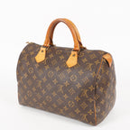 Authentic Louis Vuitton Monogram Speedy 30 Handbag vintage M41526 06E115948810