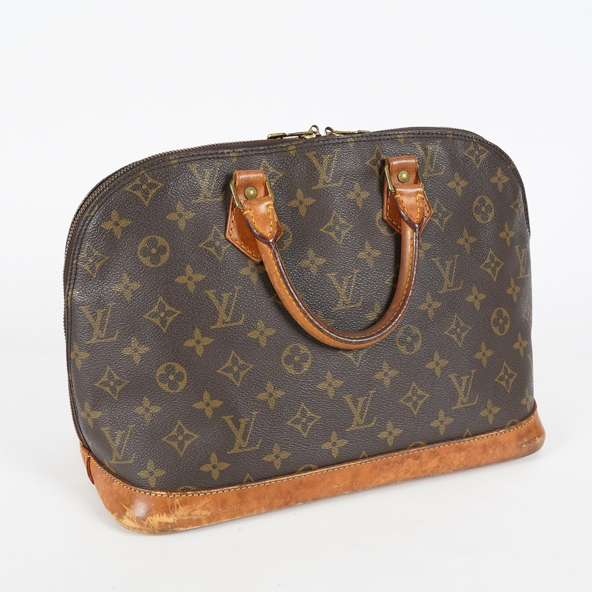 Louis Vuitton Alma PM Hand Bag M51130 Monogram Canvas Brown 08A032631228
