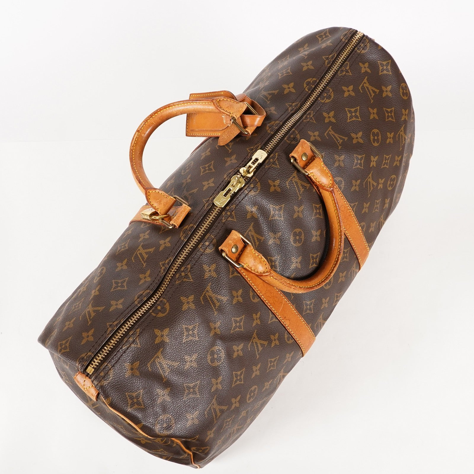 LOUIS VUITTON Keepall 50 M41426 Monogram Boston Bag Brown vintage 03T125800006