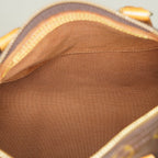 Louis Vuitton Monogram Speedy 25 Handbag M41528 Brown Vintage Used 07E037150029