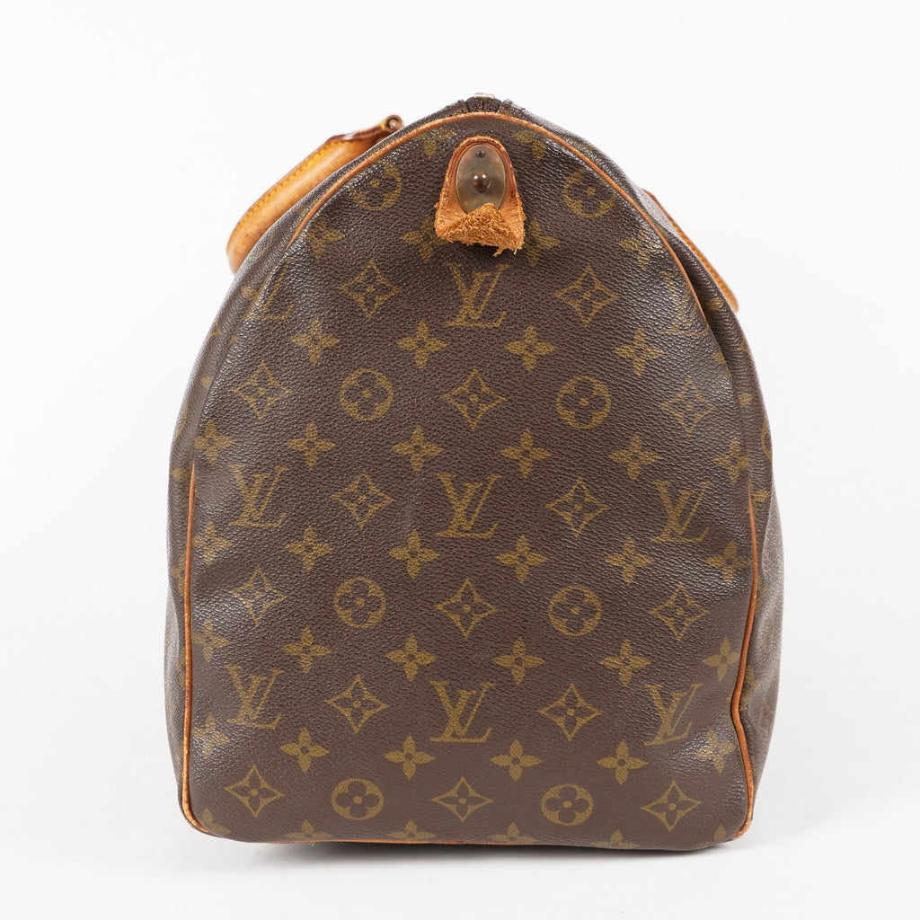 LOUIS VUITTON Keepall 50 Monogram Boston Bag Brown vintage M41426 06E173740010