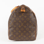 LOUIS VUITTON Keepall 50 Monogram Boston Bag Brown vintage M41426 06E173740010
