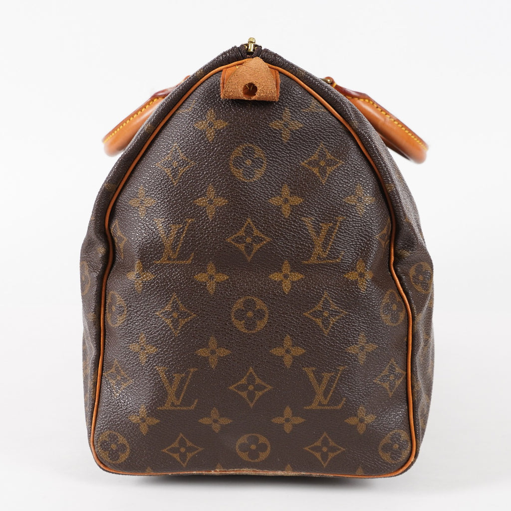 Authentic Louis Vuitton Monogram Speedy 35 M41524 Handbag vintage 02E017810016