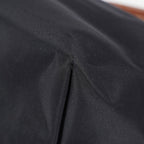 Longchamp Le Pliage Top Handle Tote Bag Black Nylon Leather M Used 08A261045003