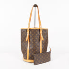 LOUIS VUITTON Monogram Bucket GM M42236 Shoulder Bag LV 05E193190016