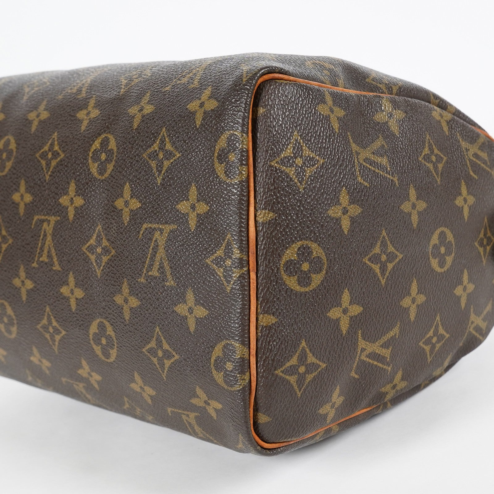 Louis Vuitton Speedy 25 Monogram Canvas Brown Handbag M41528 Used 07A047493208