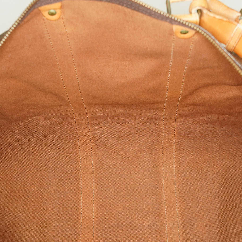 LOUIS VUITTON Keepall 50 Monogram Boston Bag USED vintage M41426 06E353190017