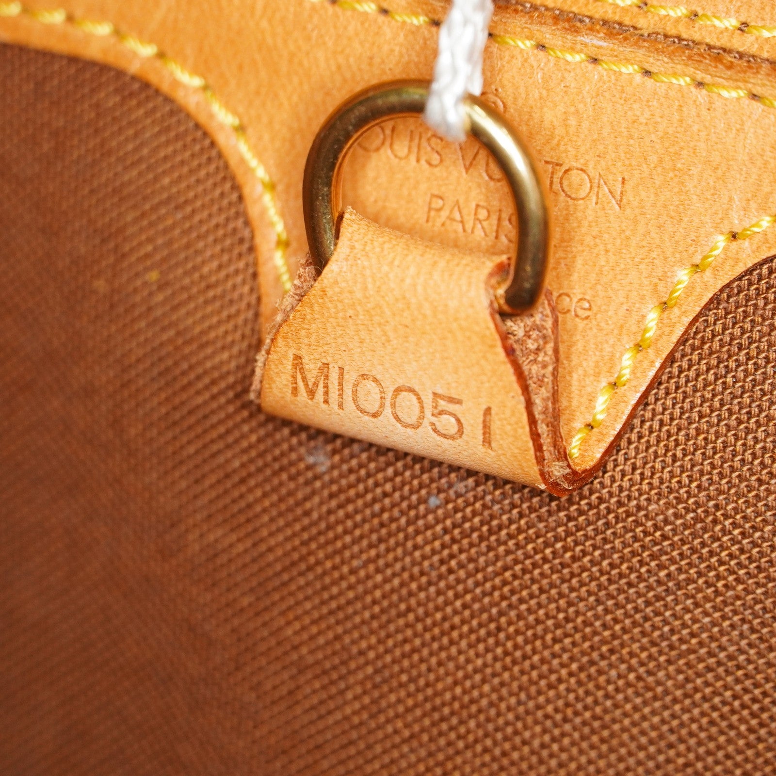 Louis Vuitton Ellipse MM M51126 Brown Monogram Canvas Handbag Used 08A033775203