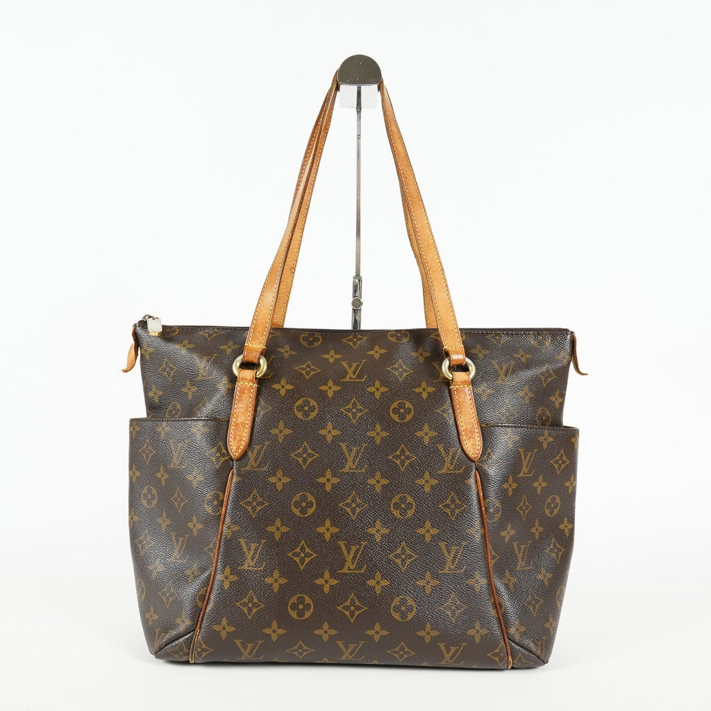 Louis Vuitton Totally MM M56689 Monogram Canvas Brown Used Tote Bag 09A033432009