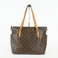 Louis Vuitton Totally MM M56689 Monogram Canvas Brown Used Tote Bag 09A033432009