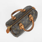 Louis Vuitton Speedy 25 Monogram Canvas Brown Handbag M41528 Used 07A047493208