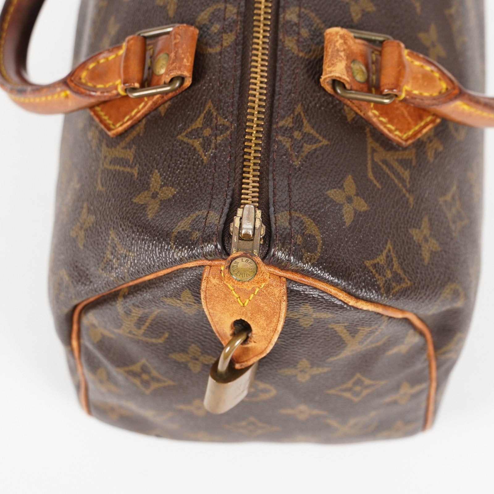 Authentic Louis Vuitton Monogram Speedy 25 Handbag vintage M41528 06E506234803
