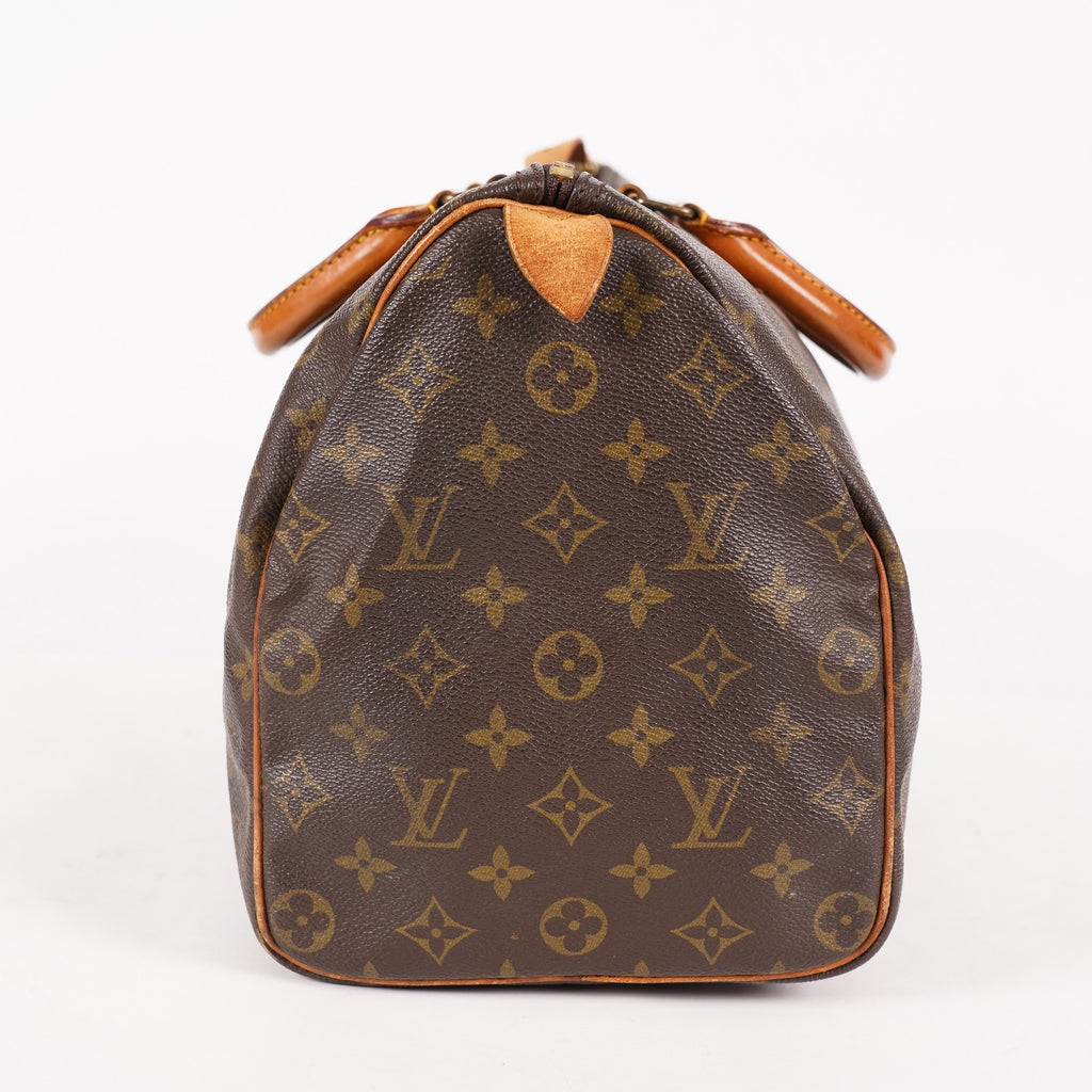 Authentic Louis Vuitton Monogram Speedy 35 M41524 Handbag vintage 06E244150026