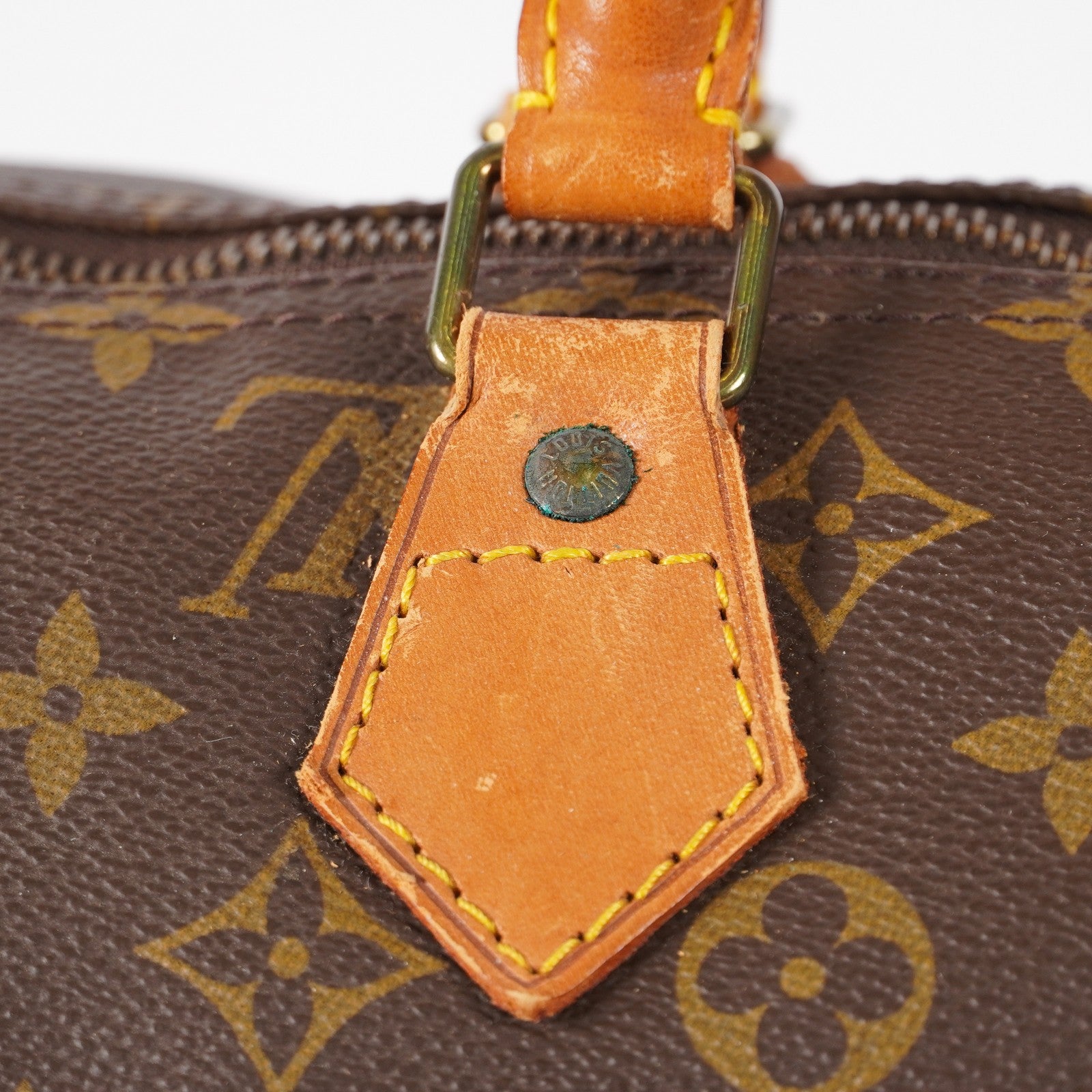 Authentic Louis Vuitton Monogram Speedy 40 Hand Boston Bag M41522 02E356160018