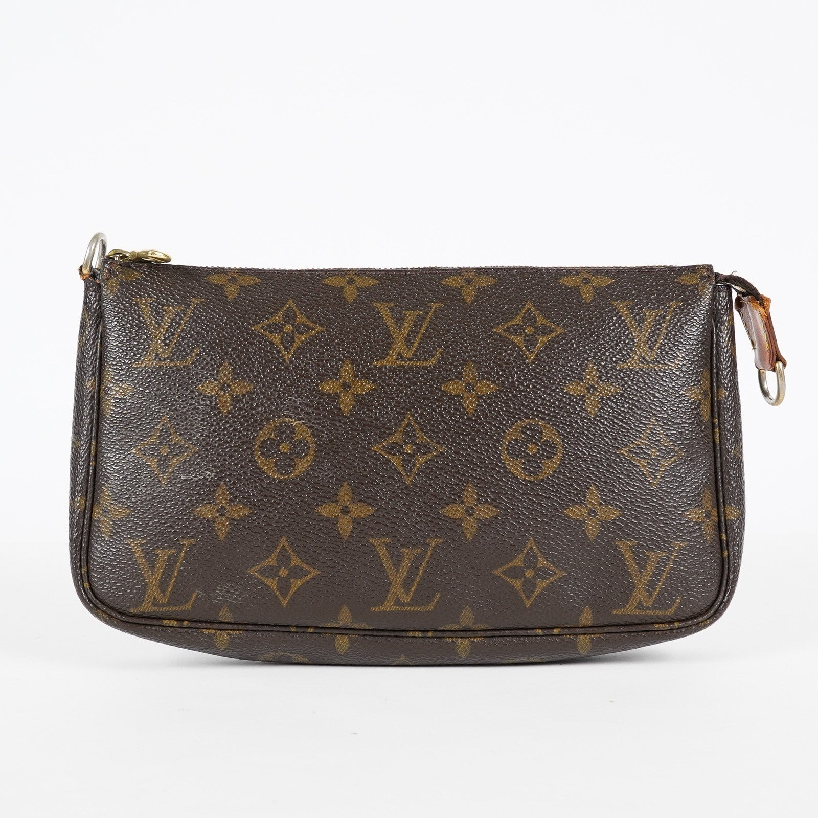 LOUIS VUITTON Pochette Accessoires M51980 Monogram Brown Used Pouch 07A212688431