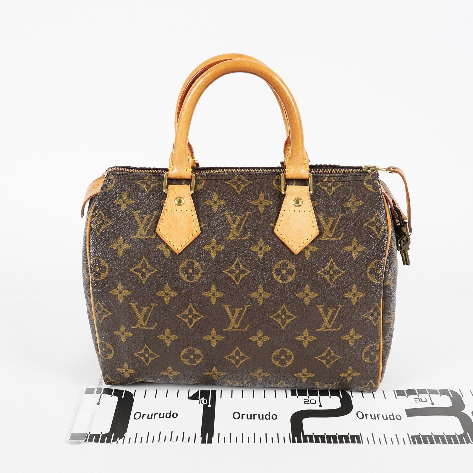 Louis Vuitton M41528 Monogram Speedy 25 Hand Bag Mini Boston Used 07E089570027