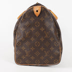 Authentic Louis Vuitton Monogram Speedy 40 Hand Boston Bag M41522 02E435834425