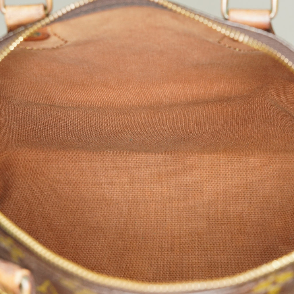 Louis Vuitton Monogram Speedy 30 Hand Bag M41526 Brown Vintage Used 07P034273507