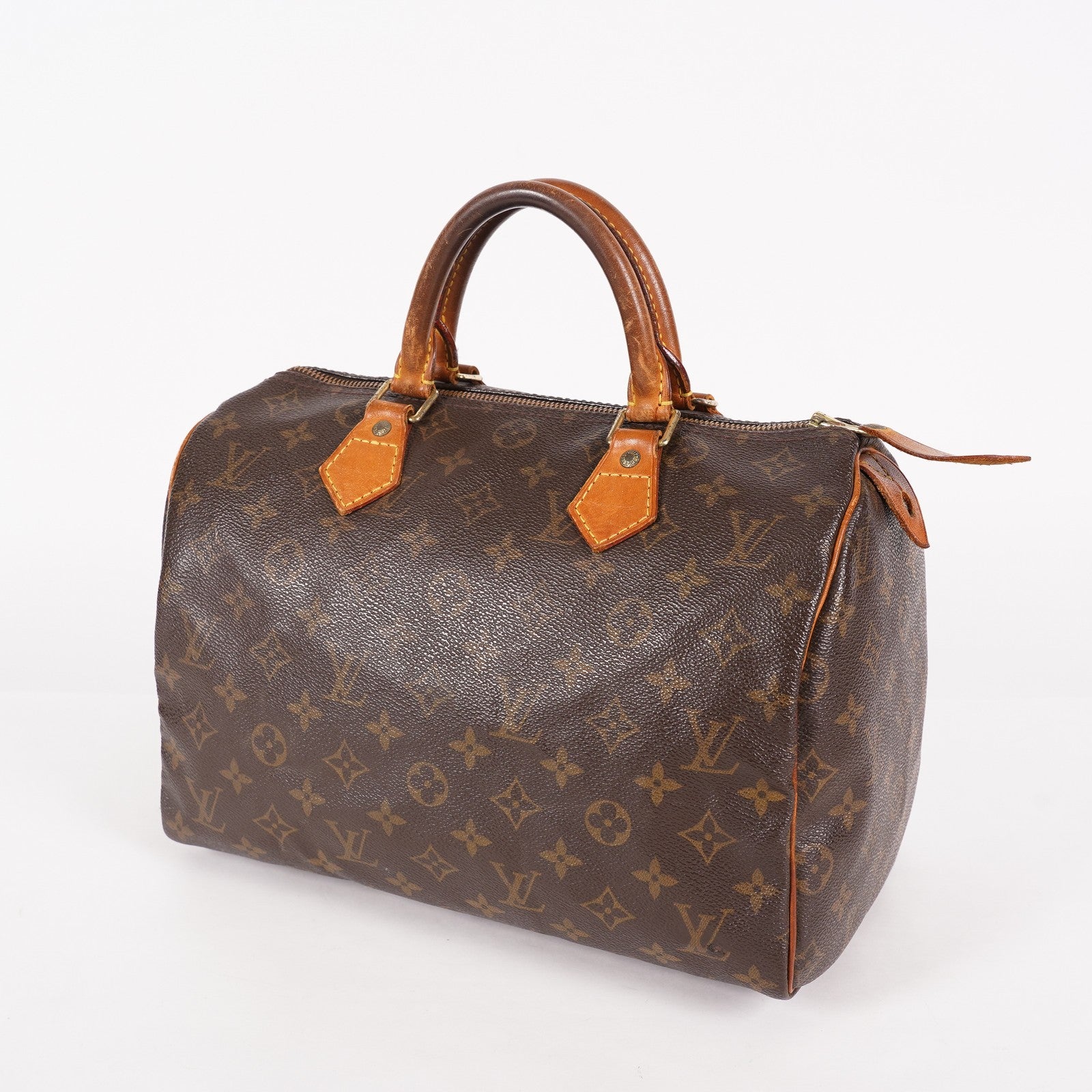 Authentic Louis Vuitton Monogram Speedy 30 Handbag vintage M41526 06E124290027