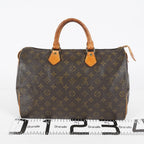 Louis Vuitton Speedy 35 M41524 Monogram Canvas Brown Used Handbag 08A365033603