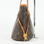 Louis Vuitton Neverfull PM M40155 Monogram Canvas Brown Tote Bag 09E084730011