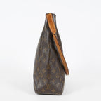 Louis Vuitton Looping GM Monogram Brown Shoulder Bag M51145 Vintage 07E163300012