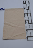 Louis Vuitton Dust Bag Storage Pouch Drawstring Beige Logo Authentic 22x29