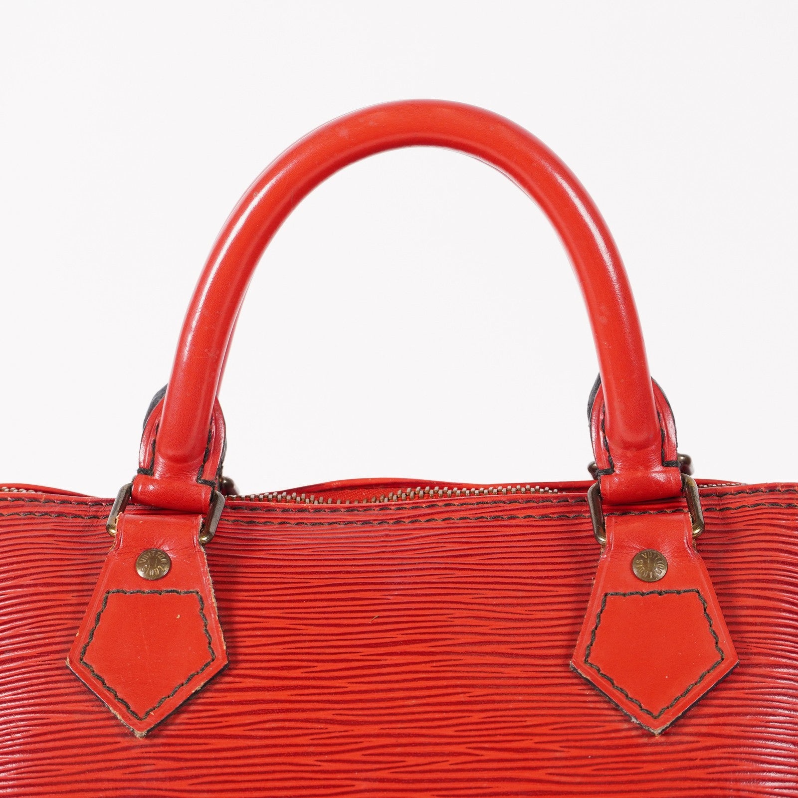 LOUIS VUITTON Epi Speedy 40 Boston Bag Handbag M42987 Women 02E024576025