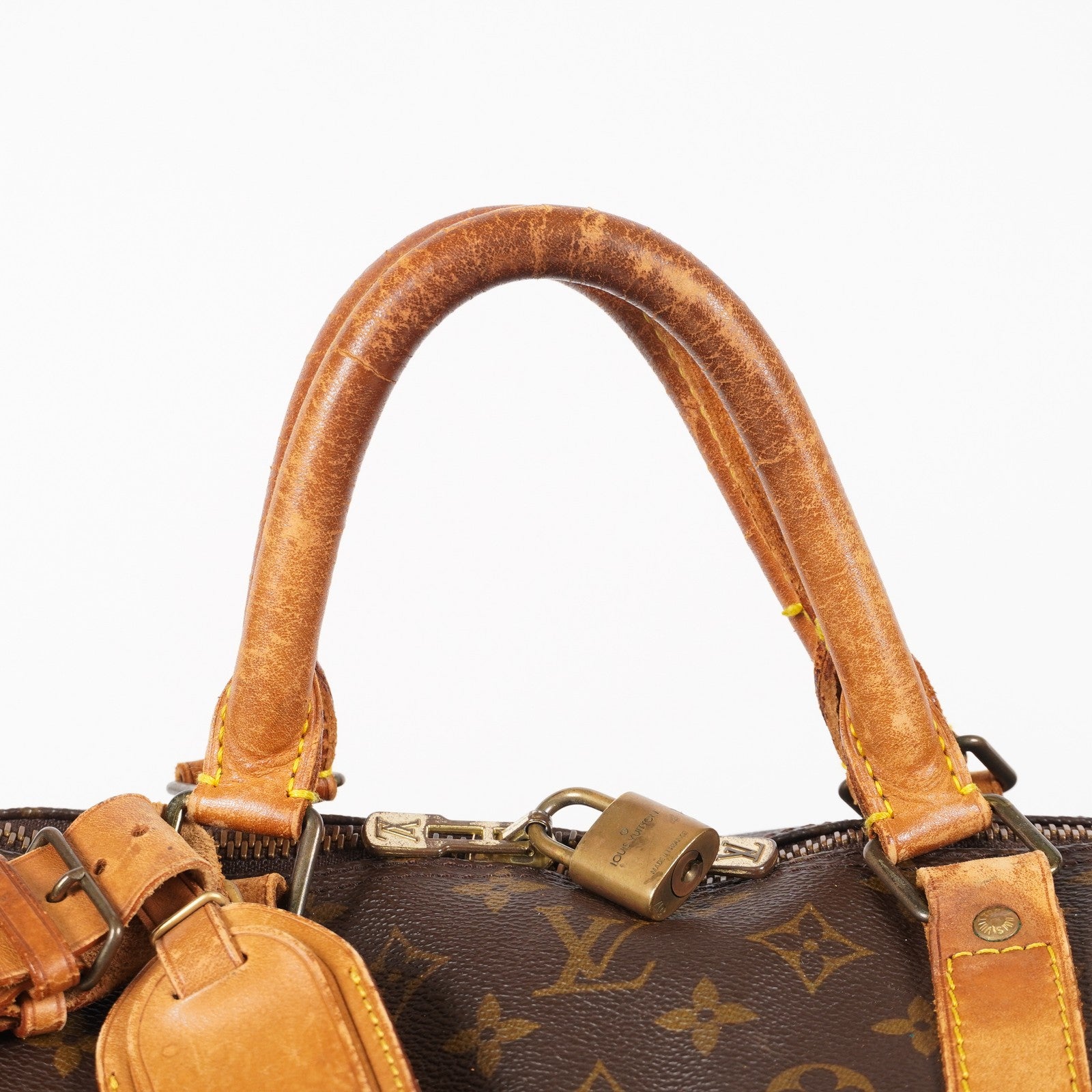 LOUIS VUITTON Monogram Keepall 60 Boston Bag LV Auth M41422 06E104620013