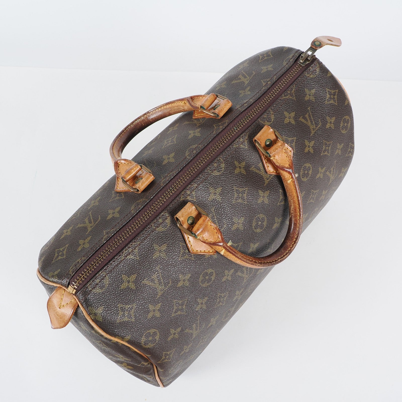 Authentic Louis Vuitton Monogram Speedy 35 M41524 Handbag vintage 04A275720007