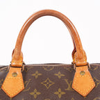 Louis Vuitton Speedy 40 M41522 Monogram Canvas Boston Handbag Brown 07A115148005
