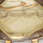 Louis Vuitton Monogram Deauville M47270 Hand Bag Brown Used 07E262750001