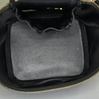 CHANEL Caviar Skin CC Vanity Bag Black Gold Hardware Vintage Case 08E047150002