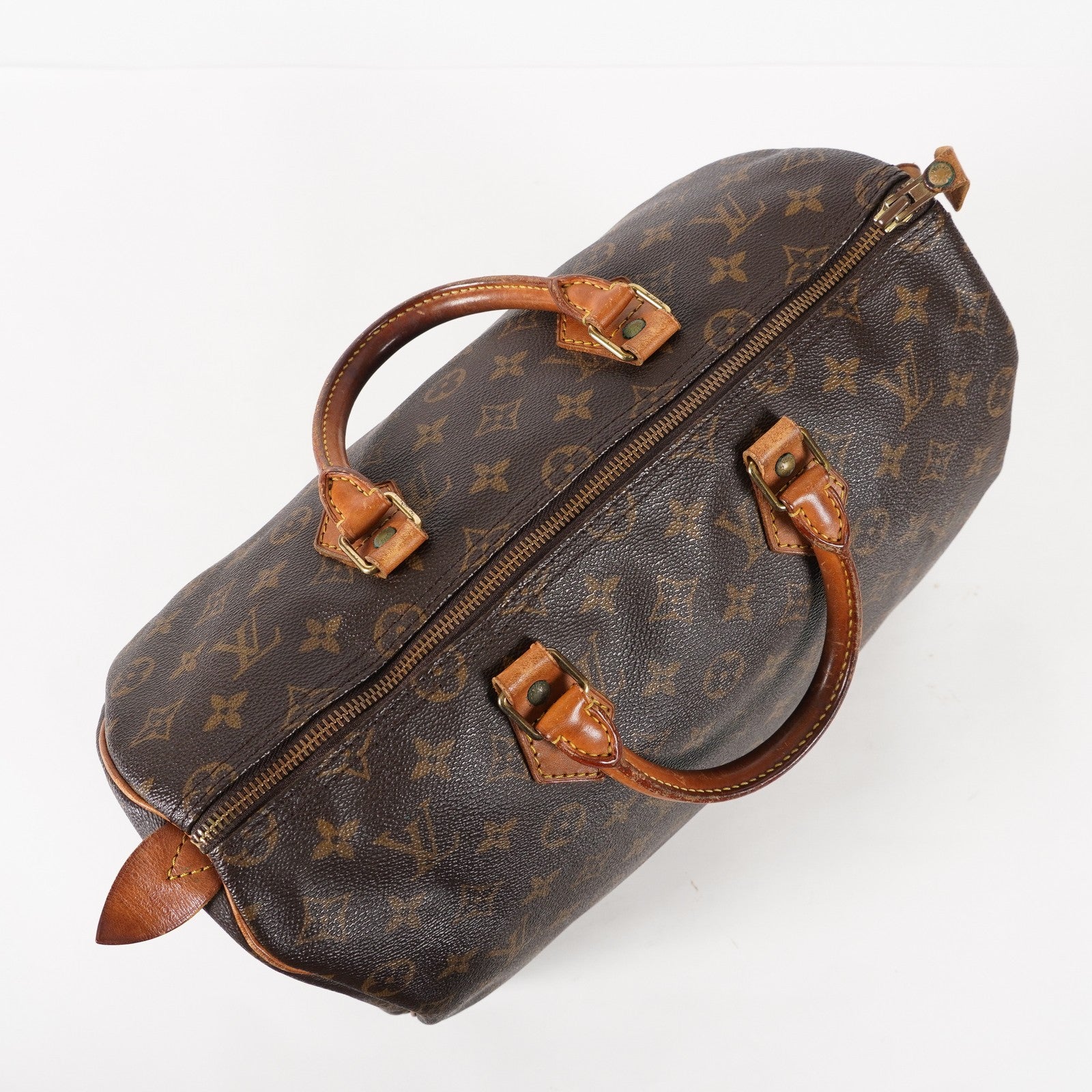 Authentic Louis Vuitton Monogram Speedy 35 M41524 Handbag vintage 02E405940018