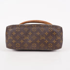 Louis Vuitton Looping GM M51145 Monogram Canvas Shoulder Bag Brown 07E023410004