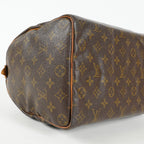 Louis Vuitton Speedy 35 M41524 Monogram Canvas Brown Used Handbag 09E104400011