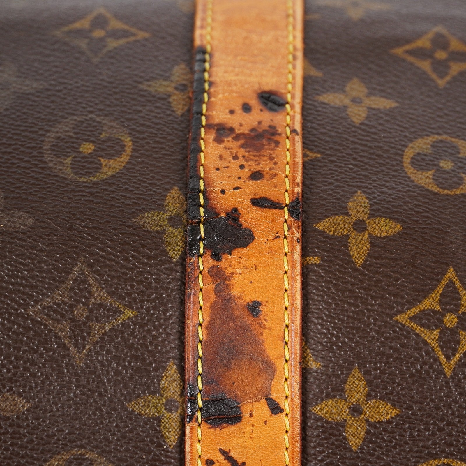 LOUIS VUITTON Monogram Keepall 60 Boston Bag LV Auth M41422 05E424070016