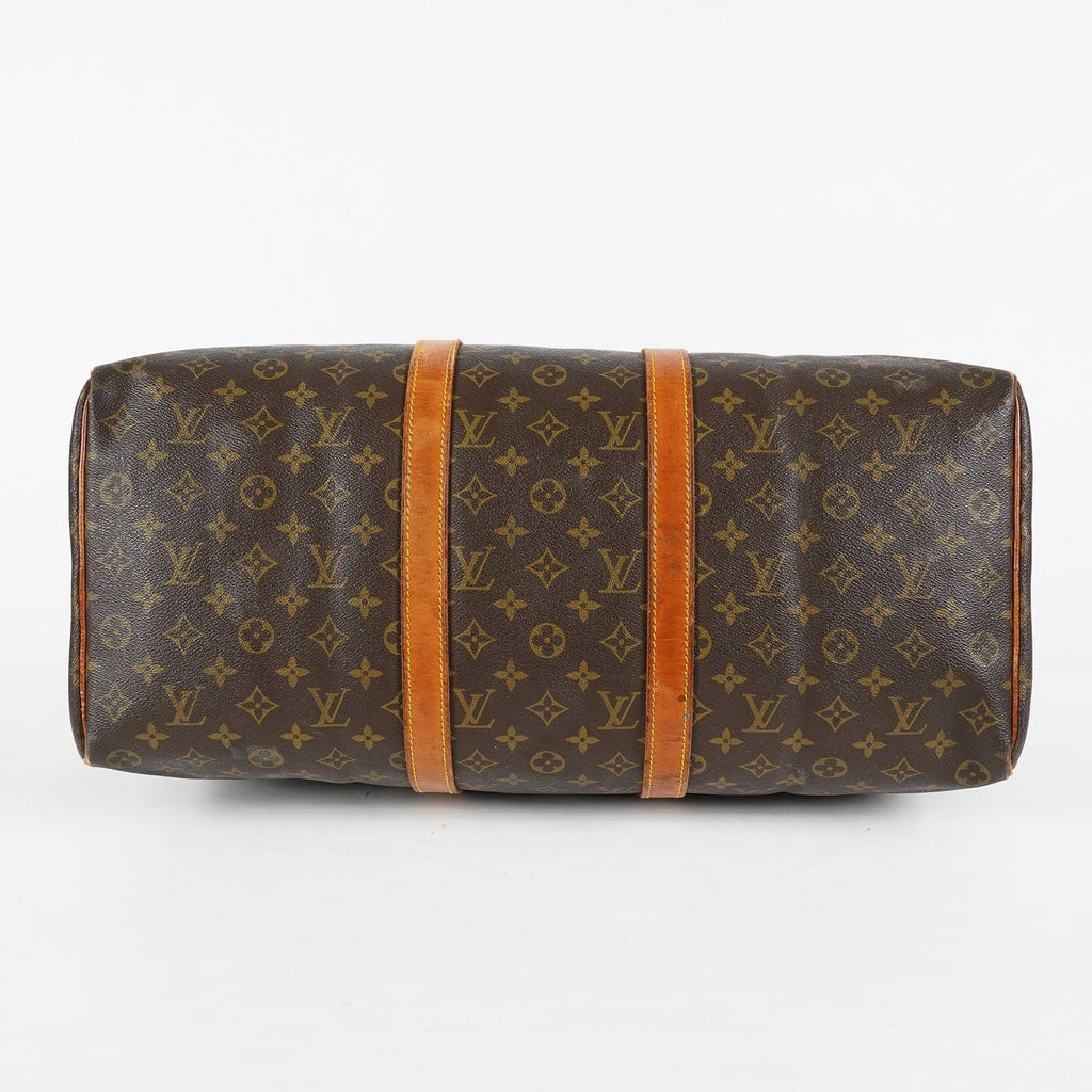 Louis Vuitton Keepall 45 Monogram Canvas Brown Duffle M41428 Used 08A143546403