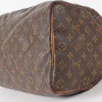 Authentic Louis Vuitton Monogram Speedy 40 Hand Boston Bag M41522 03E194510002