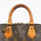 Louis Vuitton Alma PM Monogram Canvas Handbag M53151 Brown Vintage 08M032945817