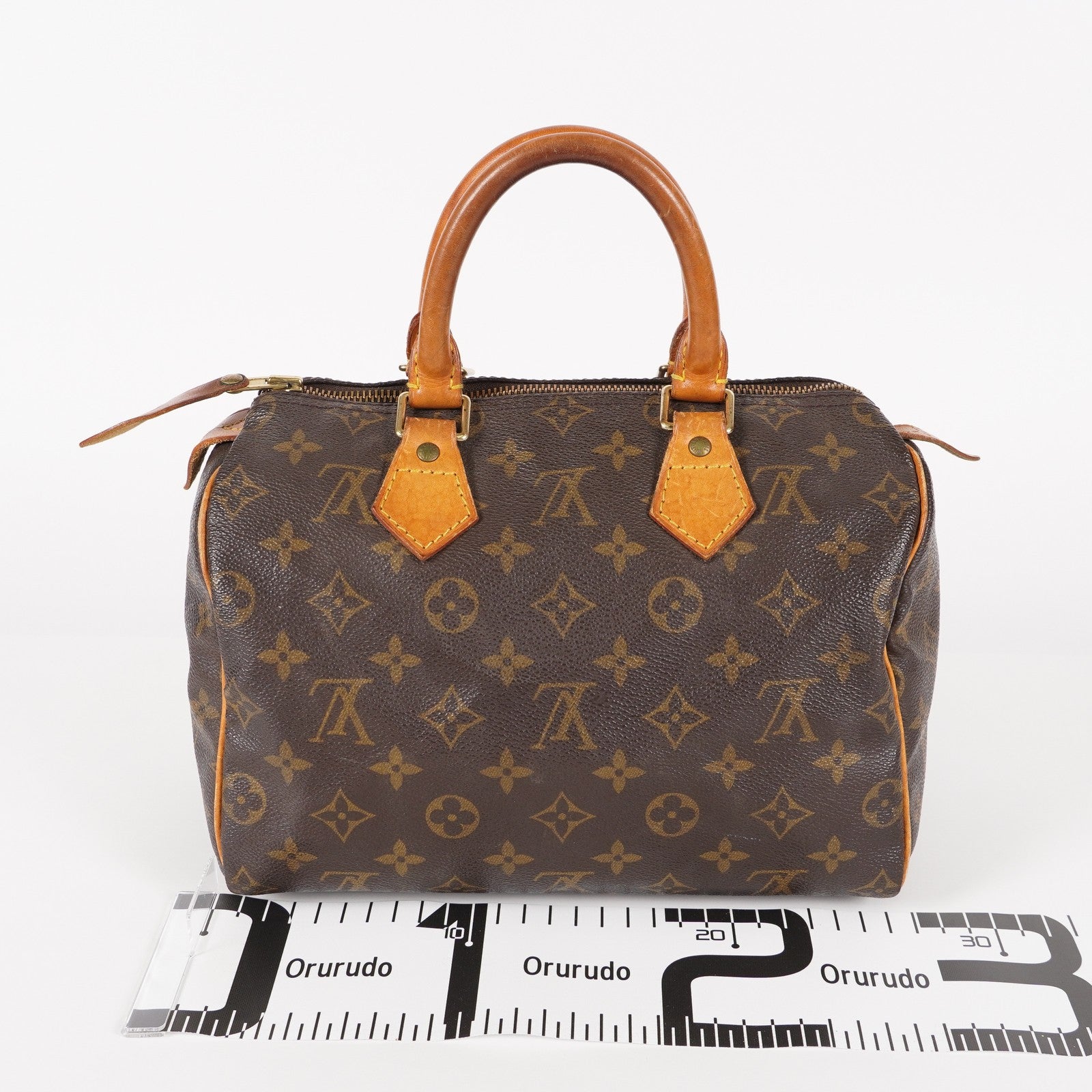Authentic Louis Vuitton Monogram Speedy 25 Handbag vintage M41528 05E116270016