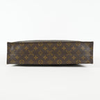 Louis Vuitton Sac Plat M51140 Monogram Canvas Brown Used Tote Bag 09E192530010