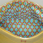 Hermes Bolide Pouch 20 Mini Yellow Cotton Canvas Cosmetic Pouch Used 07E24495009