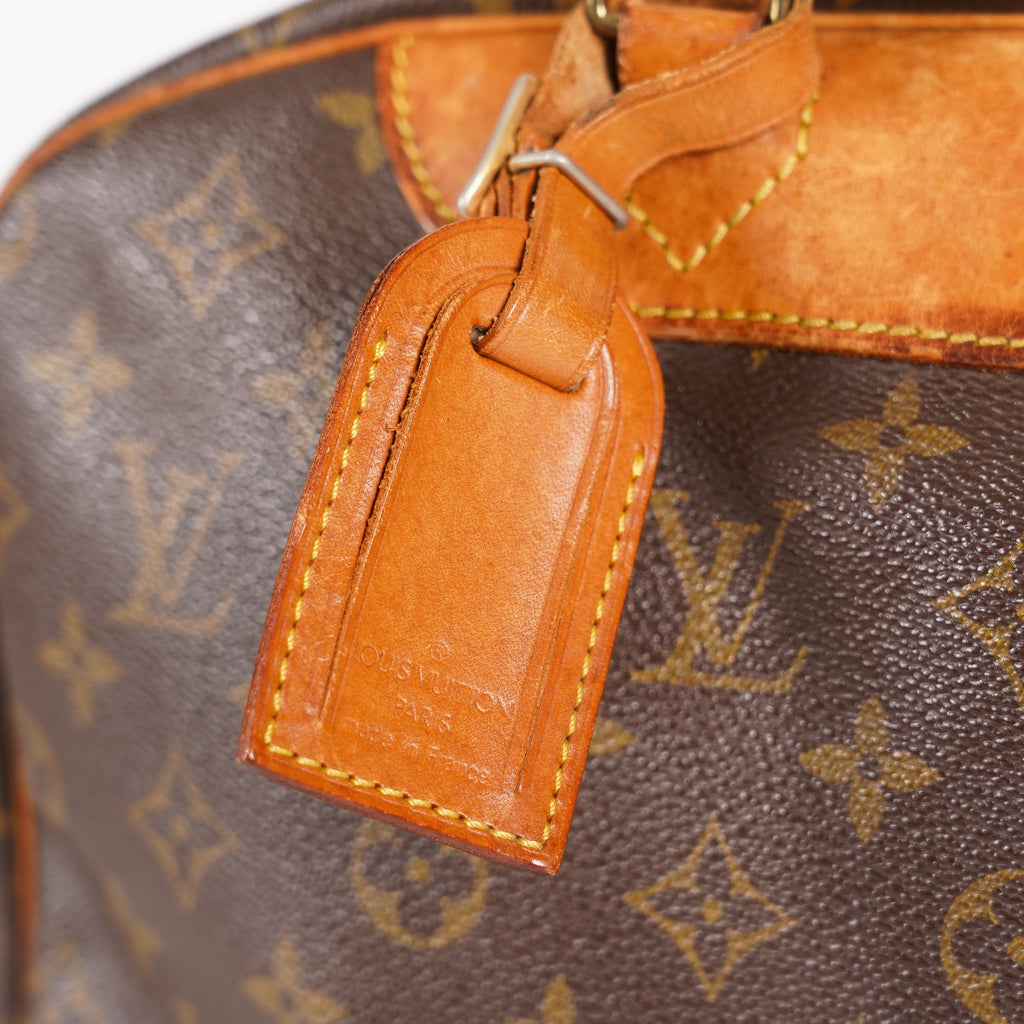LOUIS VUITTON Deauville Handbag M47270 Monogram canvas Brown 06E092860019